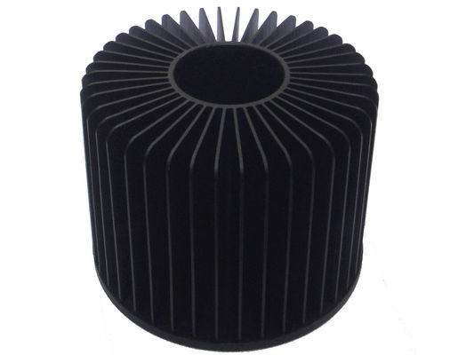 Disipador de calor circular industrial práctico, dispositivos electrónicos alrededor del disipador de calor del LED