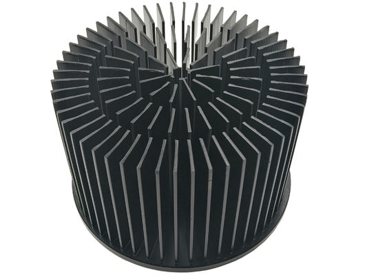 Disipador de calor de aluminio forjado frío automotriz para LED Downlight práctico