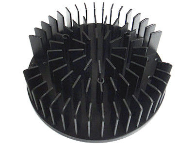 Disipador de calor que forja frío industrial, ronda anticorrosiva Pin Fin Heat Sink