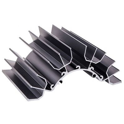 Los perfiles de aluminio de la protuberancia ISO9001 4040 prácticos anodizan final