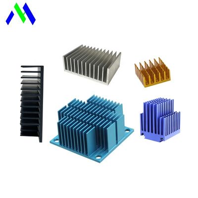 Disipador de calor anodizado multiusos del cuadrado, disipador de calor anti del CNC de la corrosión