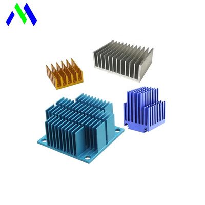 Disipador de calor anodizado multiusos del cuadrado, disipador de calor anti del CNC de la corrosión