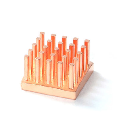 Superficie multiusos de la voladura de arena del disipador de calor de cobre puro de la CPU de la PC