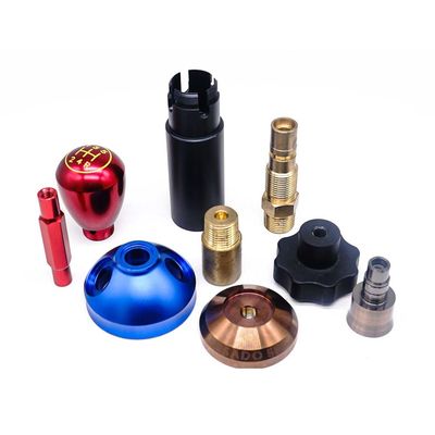 Tolerancia anticorrosiva de torneado de aluminio de cobre amarillo 0.01m m de las piezas del CNC
