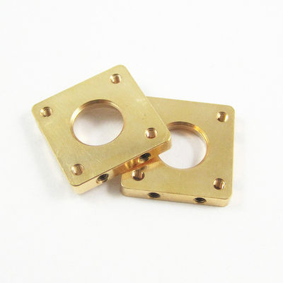 Piezas de torneado de cobre amarillo cepilladas industriales, componentes de torneado de la precisión del CNC de la motocicleta