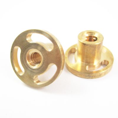 Piezas de torneado de cobre amarillo cepilladas industriales, componentes de torneado de la precisión del CNC de la motocicleta
