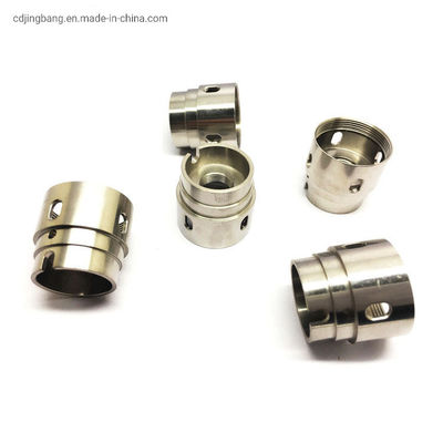 Precisión de la galjanoplastia de ASTM Chrome la pequeña dio vuelta al material de acero inoxidable de las piezas