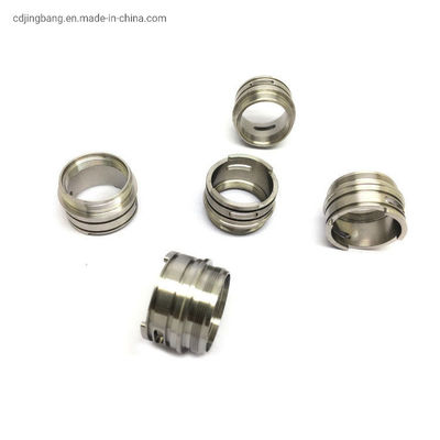 Precisión de la galjanoplastia de ASTM Chrome la pequeña dio vuelta al material de acero inoxidable de las piezas
