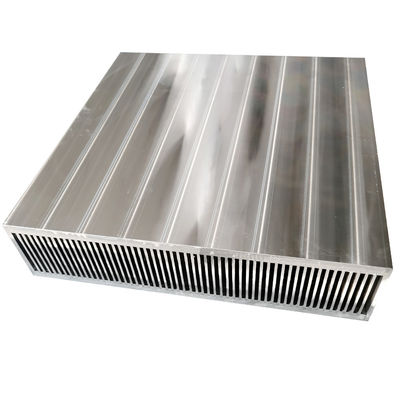 Forma práctica del rectángulo del disipador de calor de aluminio multiusos de la hoja