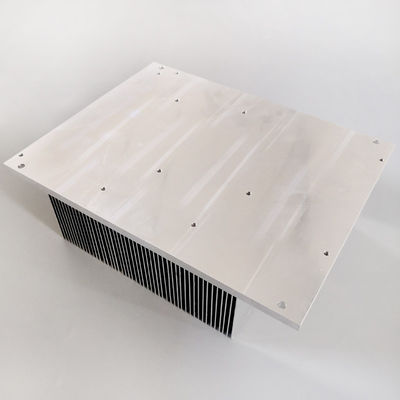Disipador de calor práctico de plata del rectificador, aletas de aluminio a prueba de herrumbre del disipador de calor