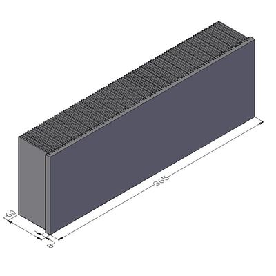 Corrosión anti de soldadura de la forma flexible electrónica consolidada del disipador de calor