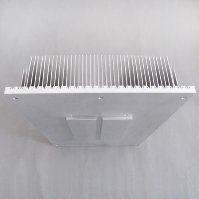 Disipador de calor TÉCNICO práctico de la aleación, disipador de calor de aluminio sacado de plata