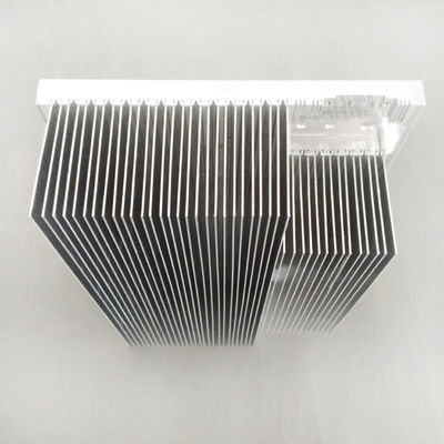 El rectángulo electrónico enlazado del disipador de calor de la aleta forma el material de aluminio
