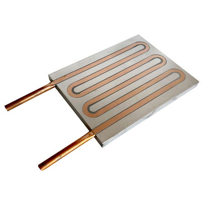 Placa de enfriamiento de aluminio antioxidante del disipador de calor del radiador 152x200x12m m