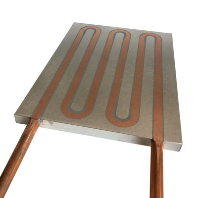Placa de enfriamiento de aluminio antioxidante del disipador de calor del radiador 152x200x12m m