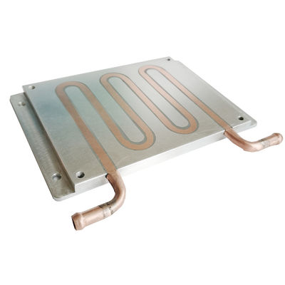 Placa de cobre a prueba de herrumbre durable del disipador de calor de refrigeración por líquido con 6 lazos