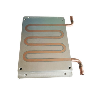 Placa de cobre a prueba de herrumbre durable del disipador de calor de refrigeración por líquido con 6 lazos