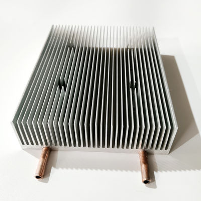 Disipador de calor fresco de anodización del agua con el tubo de cobre el 120x36x150MM