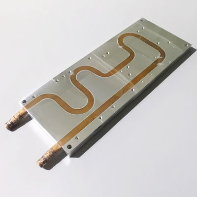 Placa fría líquida anticorrosiva, refrigerador de agua de aluminio a prueba de herrumbre