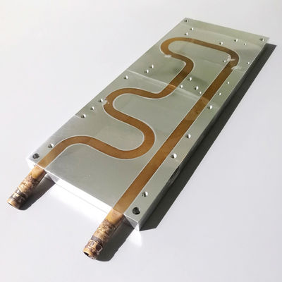 Placa fría líquida anticorrosiva, refrigerador de agua de aluminio a prueba de herrumbre