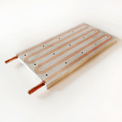 Disipador de calor enfriado por líquido de pintura a prueba de herrumbre, enfriamiento frío estable de la electrónica de la placa