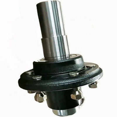 Remolque antioxidante de acero Axle Spindle, precisión de carbono de la ráfaga de la arena alta que forja piezas