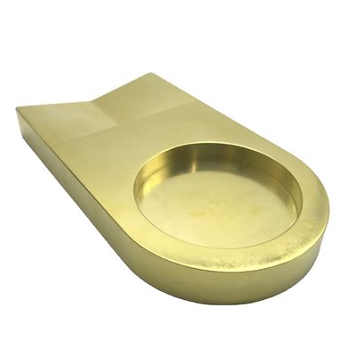 Anti-corrosivo de torneado de electrochapado de las piezas del CNC que muele práctico