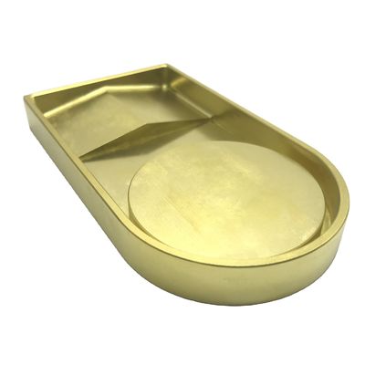 Anti-corrosivo de torneado de electrochapado de las piezas del CNC que muele práctico