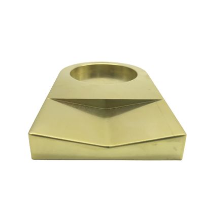 Anti-corrosivo de torneado de electrochapado de las piezas del CNC que muele práctico
