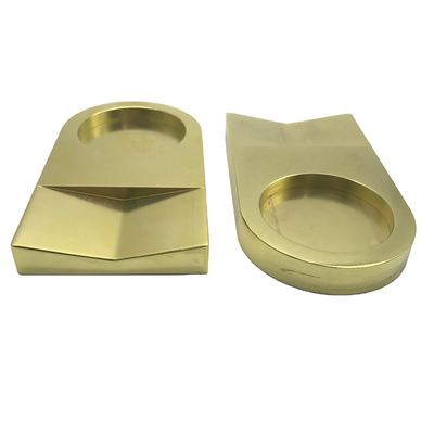 Anti-corrosivo de torneado de electrochapado de las piezas del CNC que muele práctico