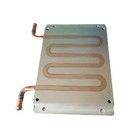 Placa fría del agua a prueba de herrumbre de IGBG, disipador de calor de cobre anticorrosivo del tubo