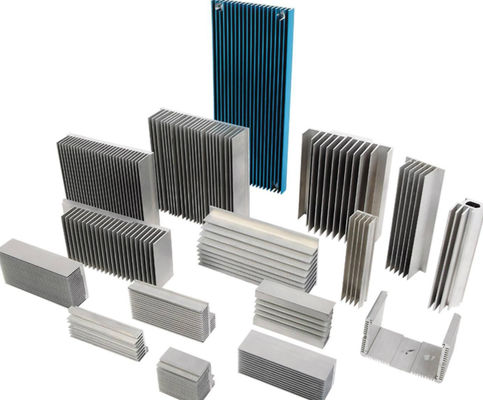 La protuberancia de aluminio de doblez de la aleación perfila el disipador de calor multiusos